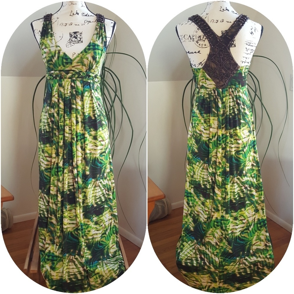 LOVE TEASE long razorback dress